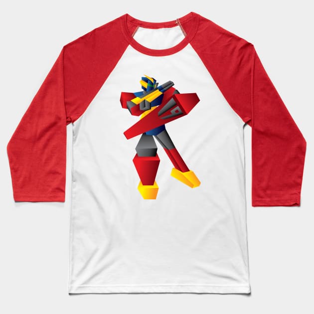 March of Robot 19 (2018) Baseball T-Shirt by Rodimus13